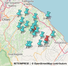 Mappa San Polo, 66014 Crecchio CH, Italia (6.1005)