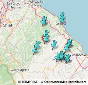 Mappa San Polo, 66014 Crecchio CH, Italia (7.41833)