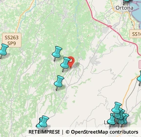 Mappa San Polo, 66014 Crecchio CH, Italia (7.6405)