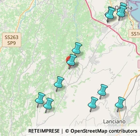 Mappa San Polo, 66014 Crecchio CH, Italia (5.3975)