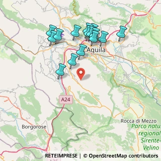 Mappa SS584, 67045 Lucoli AQ, Italia (8.50933)