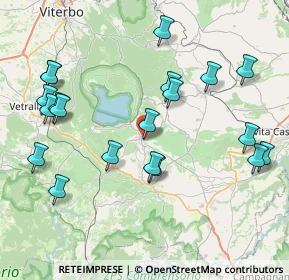 Mappa Piazza Principe di Piemonte, 01037 Ronciglione VT, Italia (9.4545)