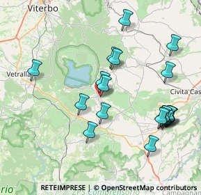Mappa Piazza Principe di Piemonte, 01037 Ronciglione VT, Italia (8.8375)