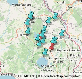 Mappa Piazza Principe di Piemonte, 01037 Ronciglione VT, Italia (11.20105)