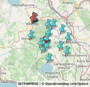 Mappa Piazza Principe di Piemonte, 01037 Ronciglione VT, Italia (11.686)