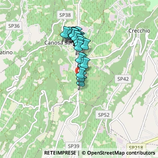 Mappa Via S. Moro, 66010 Canosa sannita CH, Italia (0.74)