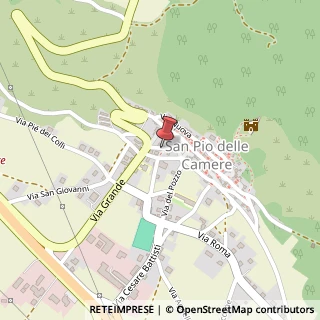 Mappa Via Grande, 4, 67020 San Pio delle Camere, L'Aquila (Abruzzo)