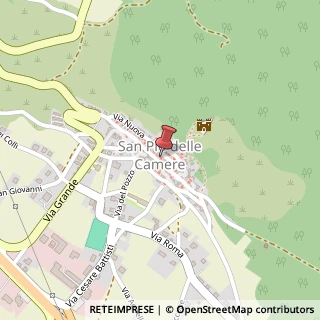 Mappa Via cesare battisti 13, 67020 San Pio delle Camere, L'Aquila (Abruzzo)