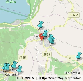 Mappa Via Caduti di Nassiriya, 01037 Ronciglione VT, Italia (3.06545)