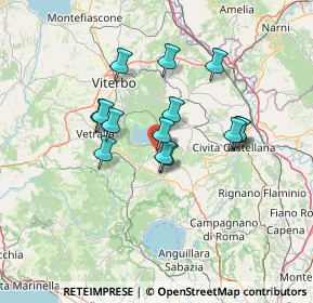 Mappa Via Caduti di Nassiriya, 01037 Ronciglione VT, Italia (11.53714)