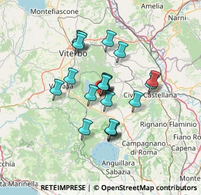 Mappa Via Caduti di Nassiriya, 01037 Ronciglione VT, Italia (10.8555)