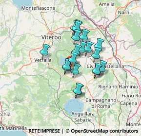 Mappa Via Caduti di Nassiriya, 01037 Ronciglione VT, Italia (10.3505)