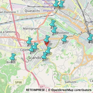 Mappa Centro commerciale Ponte a Greve, 50143 Firenze FI, Italia (2.06692)