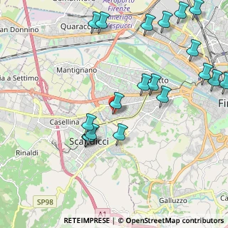 Mappa Centro commerciale Ponte a Greve, 50143 Firenze FI, Italia (2.61053)