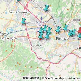 Mappa Centro commerciale Ponte a Greve, 50143 Firenze FI, Italia (4.72357)