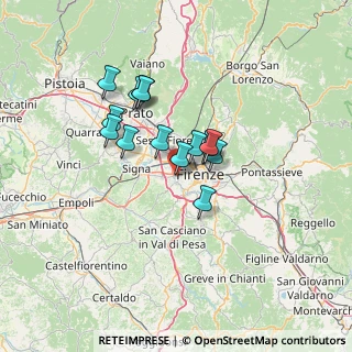 Mappa Centro commerciale Ponte a Greve, 50143 Firenze FI, Italia (10.48214)
