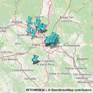 Mappa Centro commerciale Ponte a Greve, 50143 Firenze FI, Italia (10.248)