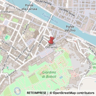 Mappa Piazza de' Pitti, 35, 50125 Firenze, Firenze (Toscana)