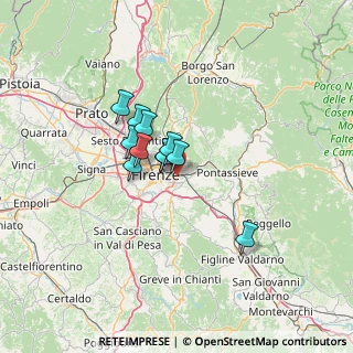 Mappa Via Cambray Digny Luigi Guglielmo, 50136 Firenze FI, Italia (8.79545)
