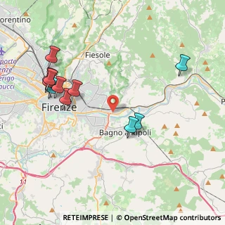 Mappa Via Luigi Guglielmo de Cambray Digny, 50136 Firenze FI, Italia (4.54727)