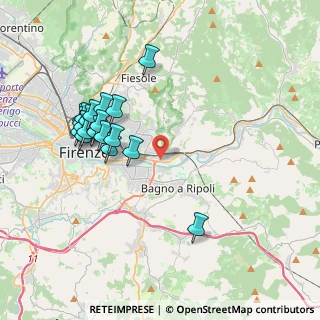 Mappa Via Luigi Guglielmo de Cambray Digny, 50136 Firenze FI, Italia (4.02842)