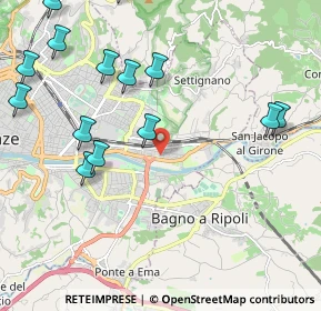 Mappa Via Cambray Digny, 50136 Firenze FI, Italia (2.64714)