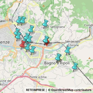 Mappa Via Cambray Digny, 50136 Firenze FI, Italia (2.10611)