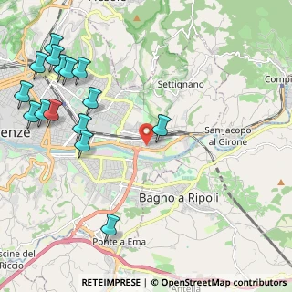 Mappa Via Cambray Digny, 50136 Firenze FI, Italia (2.94067)