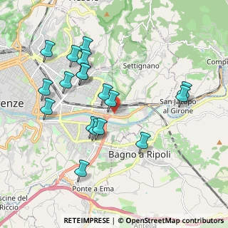 Mappa Via Cambray Digny, 50136 Firenze FI, Italia (2.01167)