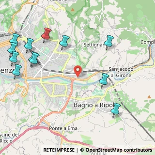 Mappa Via Luigi Guglielmo de Cambray Digny, 50136 Firenze FI, Italia (2.95417)
