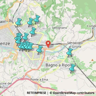 Mappa Via Cambray Digny, 50136 Firenze FI, Italia (2.40875)