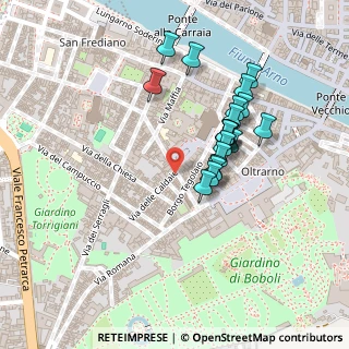 Mappa Via dei Preti, 50125 Firenze FI, Italia (0.201)