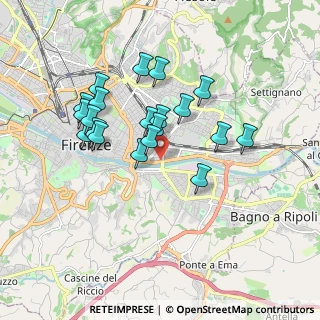 Mappa Lungarno Cristoforo Colombo, 50136 Firenze FI, Italia (1.6395)