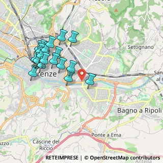 Mappa Lungarno Cristoforo Colombo, 50136 Firenze FI, Italia (2.09)