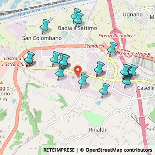 Mappa Via delle Fonti, 50010 Scandicci FI, Italia (1.0285)