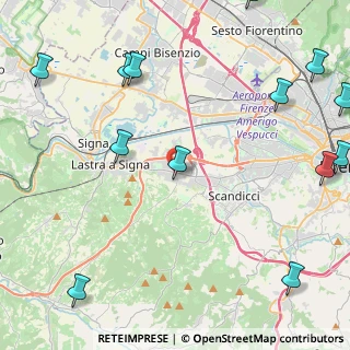 Mappa Via delle Fonti, 50010 Scandicci FI, Italia (6.62385)