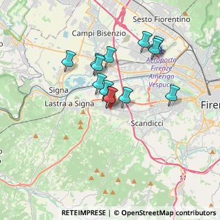 Mappa Via delle Fonti, 50010 Scandicci FI, Italia (2.97308)