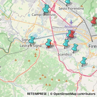 Mappa Via delle Fonti, 50010 Scandicci FI, Italia (5.08455)