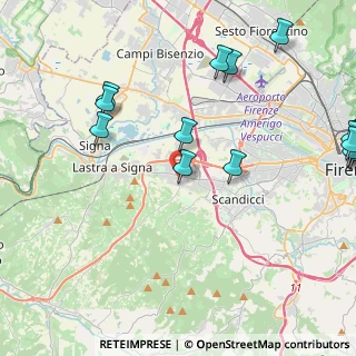 Mappa Via delle Fonti, 50010 Scandicci FI, Italia (6.549)