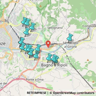 Mappa Via Paolo Boselli, 50136 Firenze FI, Italia (2.08176)