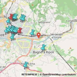 Mappa Via Paolo Boselli, 50136 Firenze FI, Italia (3.0445)