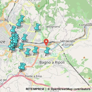 Mappa Via Paolo Boselli, 50136 Firenze FI, Italia (2.8565)
