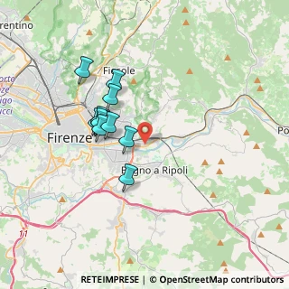 Mappa Via Paolo Boselli, 50136 Firenze FI, Italia (3.13)