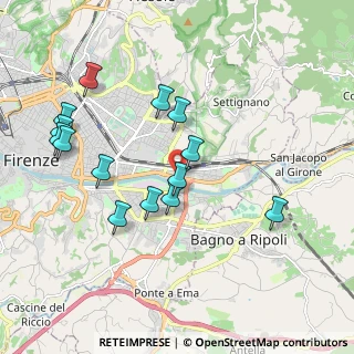 Mappa Via di Varlungo ang. Via de Nicola, 50136 Firenze FI, Italia (1.99643)