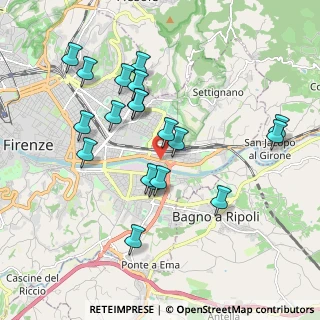 Mappa Via di Varlungo ang. Via de Nicola, 50136 Firenze FI, Italia (1.91158)