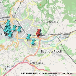 Mappa Via di Varlungo ang. Via de Nicola, 50136 Firenze FI, Italia (2.851)