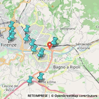 Mappa Via di Varlungo ang. Via de Nicola, 50136 Firenze FI, Italia (2.39667)