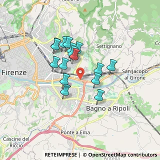 Mappa Via di Varlungo ang. Via de Nicola, 50136 Firenze FI, Italia (1.42063)