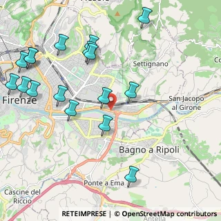 Mappa Via di Varlungo ang. Via de Nicola, 50136 Firenze FI, Italia (2.62176)
