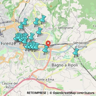Mappa Via di Varlungo ang. Via de Nicola, 50136 Firenze FI, Italia (2.1775)